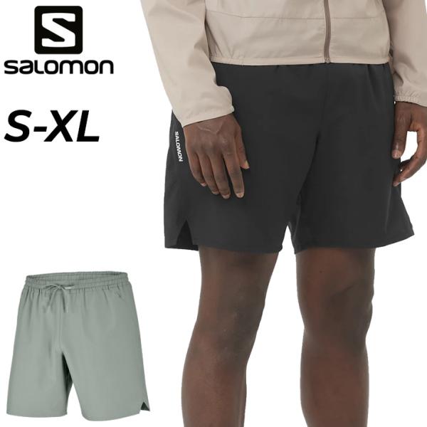 サロモン メンズ ランニングパンツ 7インチ インナーなし SALOMON SHAKEout CORE 7