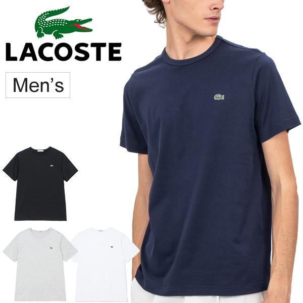 Tシャツ 半袖 メンズ ラコステ Lacoste ベーシッククルーネックtee 丸首 ワニ ワンポイント わに ロゴ Th622em Apworld 通販 Paypayモール