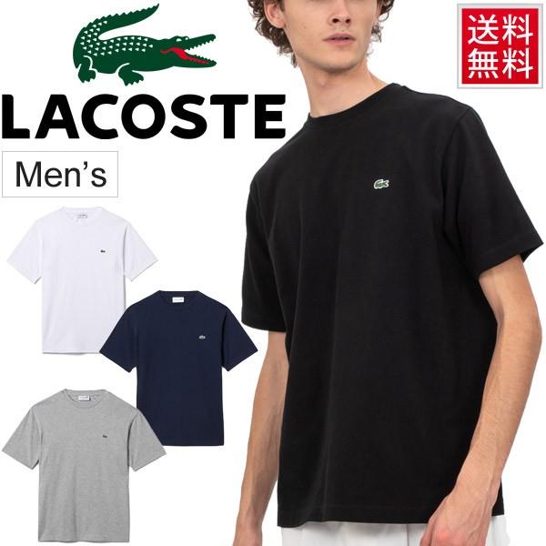 LACOSTE（ラコステ） Tシャツ 半袖 メンズ 鹿の子 クルーネック TEE
