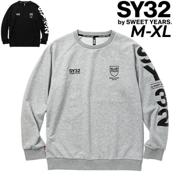 スウェット トレーナー 長袖 メンズ SY32 by SWEET YEARS スウィート