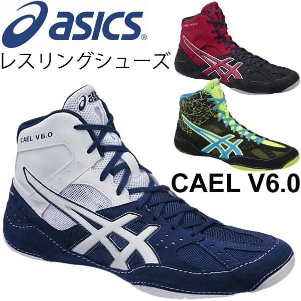 アシックス asics メンズ レスリングシューズ CAEL V6.0 カエル 男性用 軽量 試合 練習/TWR332【取寄せ】