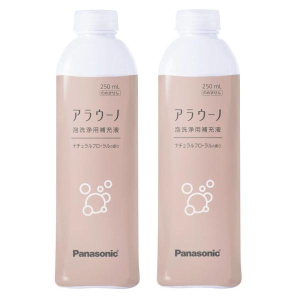 他サイト： ”在庫あり” パナソニック CH395N 2個セット アラウーノフォーム ナチュラルフローラル(補充液・洗剤)【CH394の後継品】の商品画像