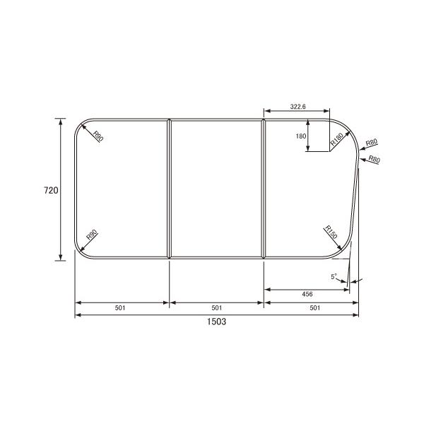 Panasonic（パナソニック） GKU74KF8NKS 断熱風呂フタ(組みフタ) : AQ
