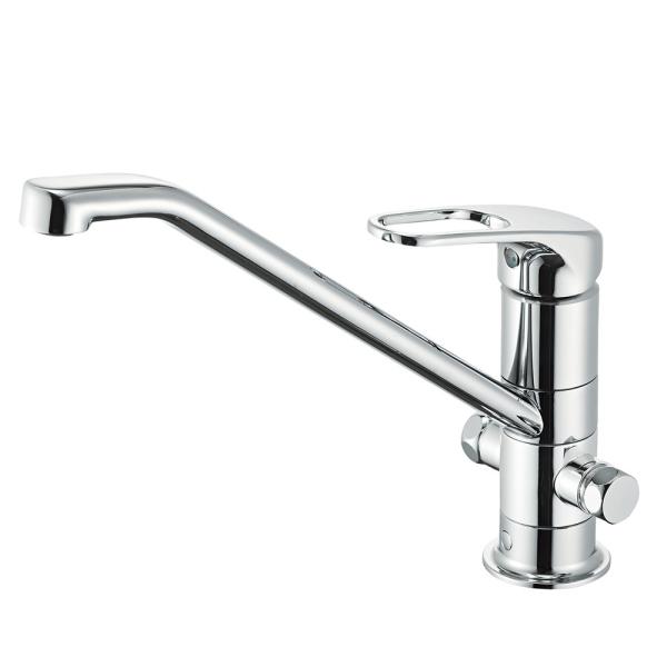 SANEI シングルワンホール分岐混合栓 K87112ETJV-13 (水栓金具 SANEI シングルワンホール分岐混合栓 K87112ETJV-13 (水栓金具