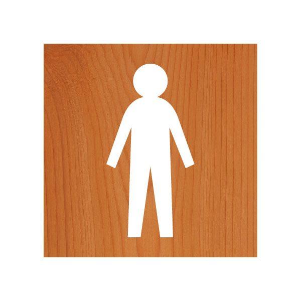 会社で オフィスで屋外でも便利 トイレマークステッカー 男性 紳士 殿方 男子トイレ用 ウッド調 白抜きタイプ Tl 1 C01 ピクトグラムシール Tl 1 C01 Aqプラネット 通販 Yahoo ショッピング