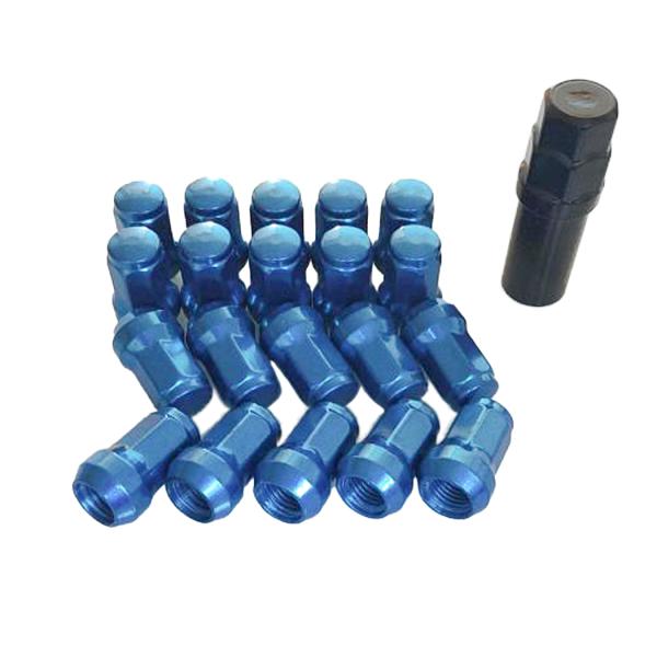 ホイールナット　スーパー ロックナット　非貫通タイプ【ブルー】M12×P1.5　AQMF+