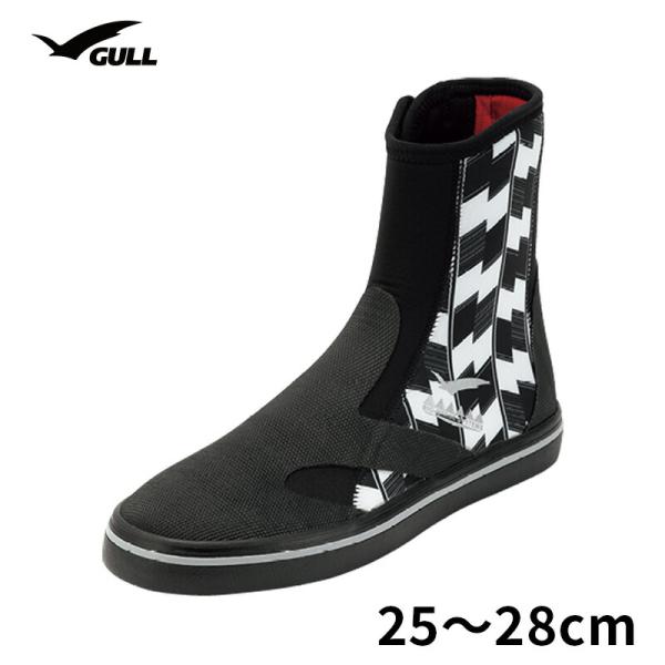 GULL ガル ミューブーツ ダイビングブーツ ジップレス ソックスタイプ GA5621B 22-29cm フルフットフィン対応 GA-5621B 3mm GULL ガル ミューブーツ ダイビングブーツ ジップレス ソックスタイプ GA5621B 22-29cm フルフットフィン対応 GA-5621B 3mm