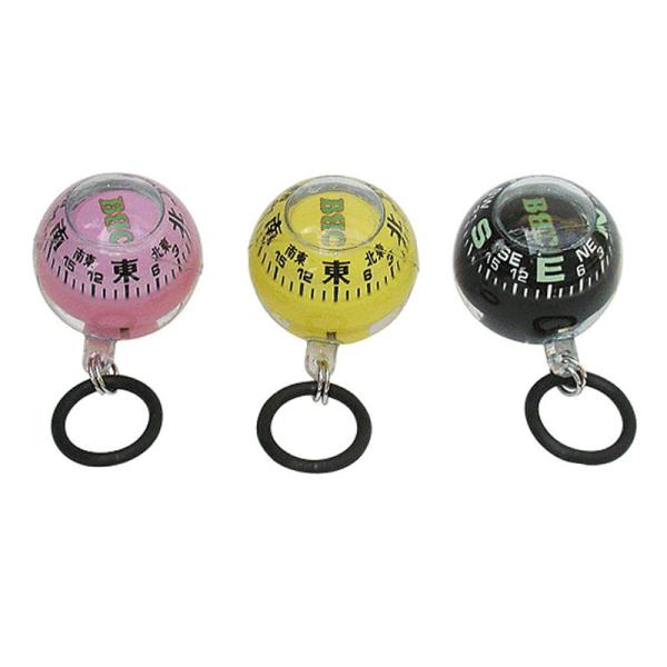 地球儀みたいな“球”のコンパス透明なボールにオイルを満たし、中に羅針盤を入れたもの水平を保たなくても、あらゆる角度で北を指します。ダイビングの他、ヘリコプター、飛行機、オフロード車などにもお使い頂けます。サイズ：直径2.8φcm※コンソール...