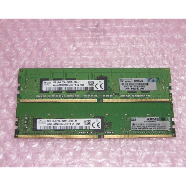 日曜限定 HP 64GB (16GB×4枚) DDR4-2400T 日本HP 中古メモリー HP 809080-091 PC4-2400T 16GB(8GB×2枚) ProLiant