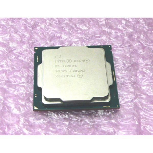 中古 美品 Intel Xeon E3-1220v6 LGA1151 aqua-light_17697-8