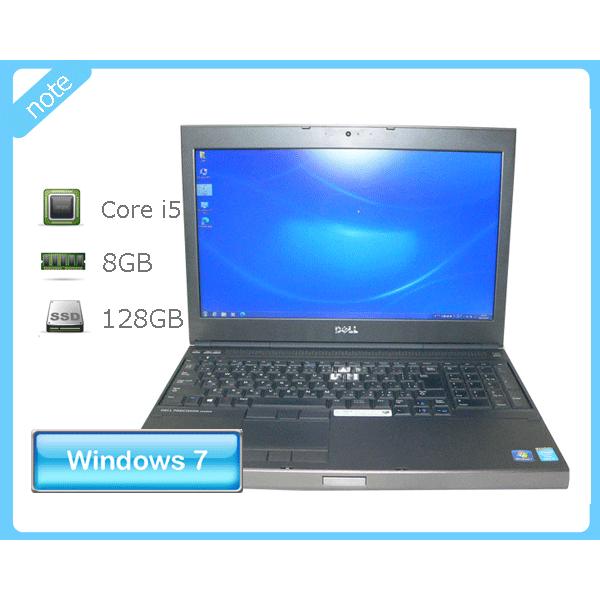 Precision Windows7 Pro 64bit DELL PRECISION M4800 Core i5-4200M