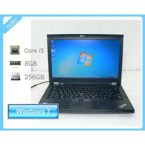 ThinkPad T 難あり Windows7 Lenovo T430 2347-2C6 Core i5-3320M 2.6 