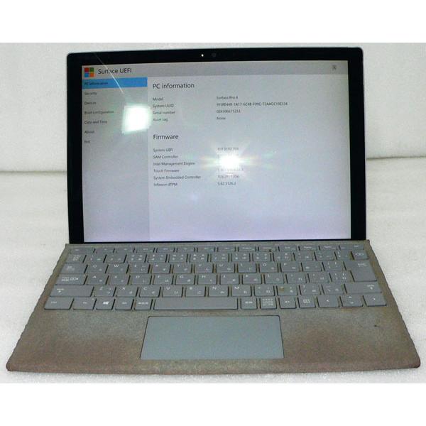 Surface Microsoft Pro 4 1724 Core i5-6300U 2.4GHz メモリ 8GB SSD 