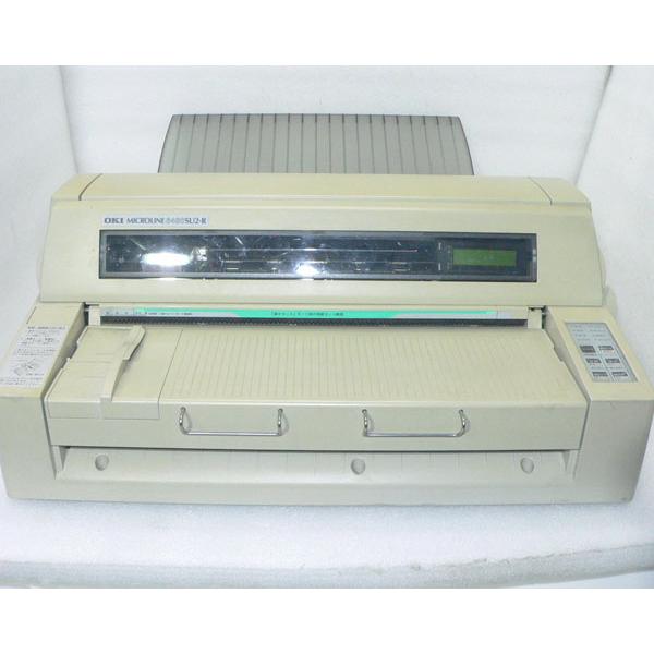 MICROLINE OKI(沖データ) 8480SU2-R ドットプリンター / 筐体に日焼け