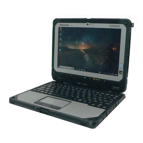 Windows10 Panasonic TOUGHBOOK CF-20 Core m5-6Y57 1.1GHz メモリ 4GB 