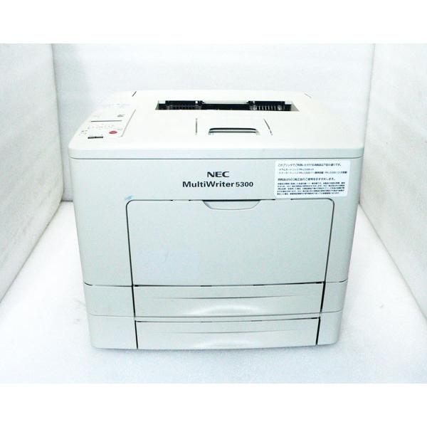 NEC MultiWriter 5300  A4 モノクロレーザープリンター 増設トレー付 使用枚数 55,113枚