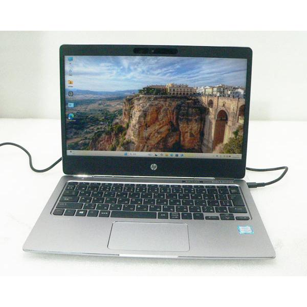 Folio G1 HP Windows11 SSD:512GB メモリ：8GB EliteBook □A14 中古 Win11 HP Folio G1 Core i5-7Y54 1.2GHz
