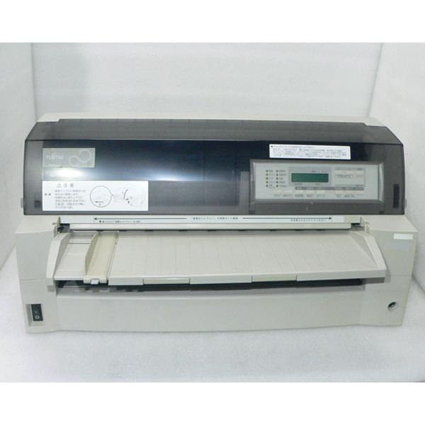 ■商品名: 富士通 ドットプリンター FMPR5420■状態:中古品。動作確認済みです。※インクリボンは現状の物をお付けします。(表示薄の為、要交換です)※手差しトレイ左ピン欠けあり。■外観:天板に傷、正面と右側にシール跡あり■付属品:電源...