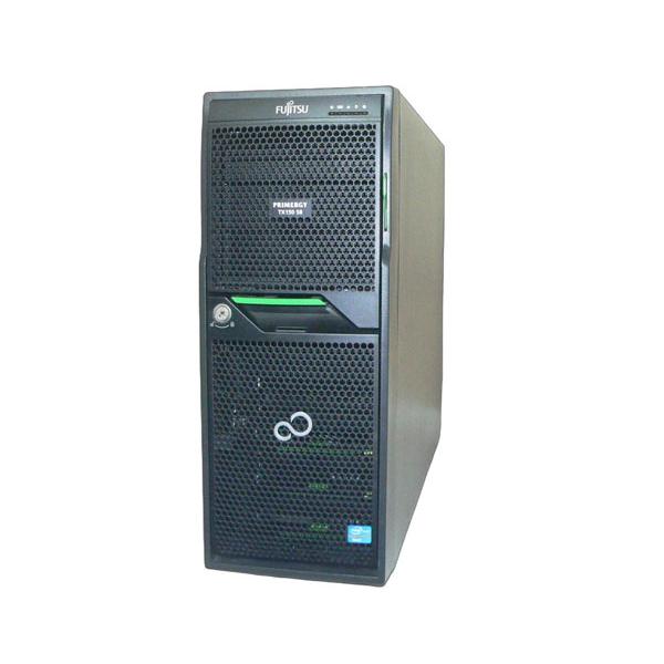 富士通 PRIMERGY TX150 S8 (PYT158ZD3T) Xeon E5-2403 1.8GHz メモリ 4GB HDD 300GB×2(SAS 3.5インチ) DVD-ROM