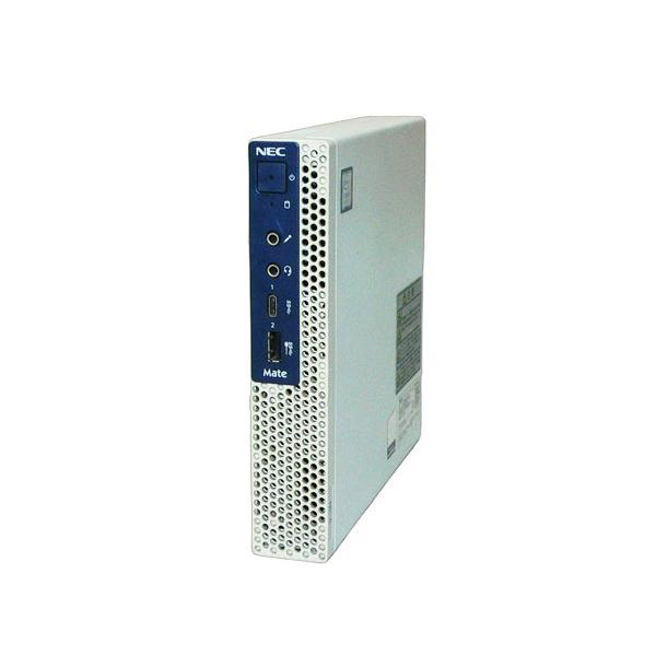 パソコン 中古 Windows11 Pro 64bit NEC Mate MKL31C-6 (PC-MKL31CZG6) Core i3-9100T 3.1GHz 8GB 500GB(SATA) 前カバー黄ばみ 軽量スリム デスクトップ