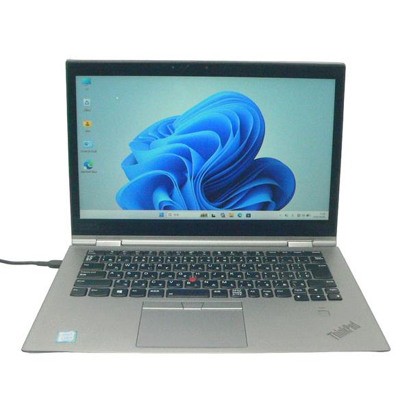 難あり Windows11 Lenovo ThinkPad X1 Yoga 20LG-S00L00 Core i7-8650U 1.9GHz メモリ 16GB 256GB(NVMe SSD) 14インチ(1920×1080)