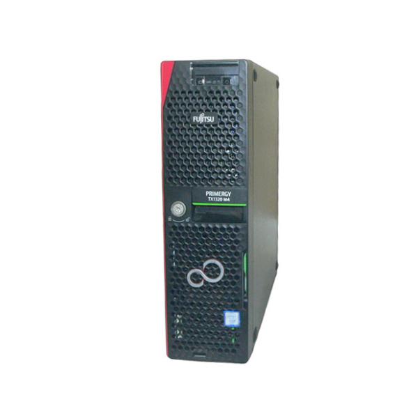 富士通 PRIMERGY TX1320 M4 (PYT1324T2S) Xeon E-2124 3.3GHz メモリ 8GB HDD 300GB×2(SAS 2.5インチ) DVD-ROM