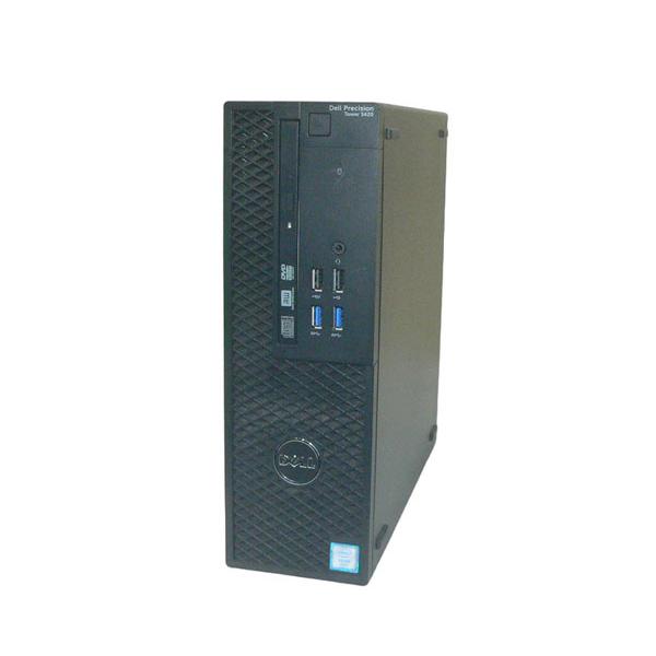 Windows10 Pro 64bit DELL PRECISION Tower 3420 �ȃX�y�[�X�^ Xeon E3-1220 V5 3.0GHz ������ 16GB SSD 256GB(�V�i) DVD�}���` Quadro K420 ���i�摜