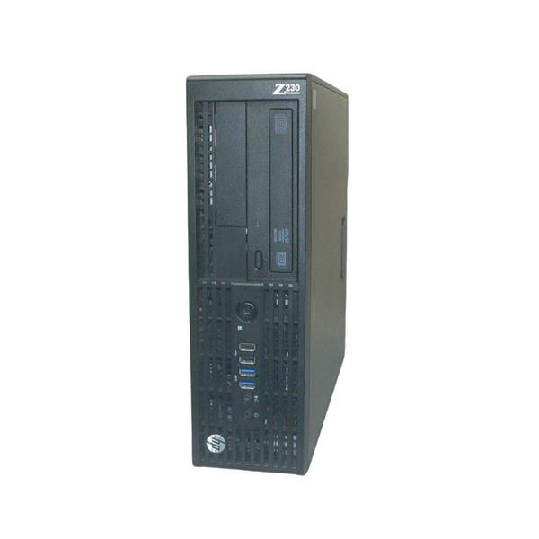 Windows8.1 Pro 64bit HP Workstation Z230 SFF (D1P35AV) Core i3-4330 3.5GHz メモリ 8GB HDD 500GB(SATA) DVDマルチ Quadro 410