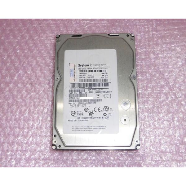 IBM IBM 44W2235(44W2234) SAS 300GB 15K 3.5インチ 中古