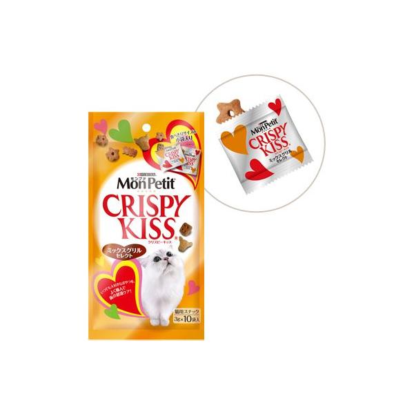 モンプチ　クリスピーキッス　ミックスグリルセレクト　30g