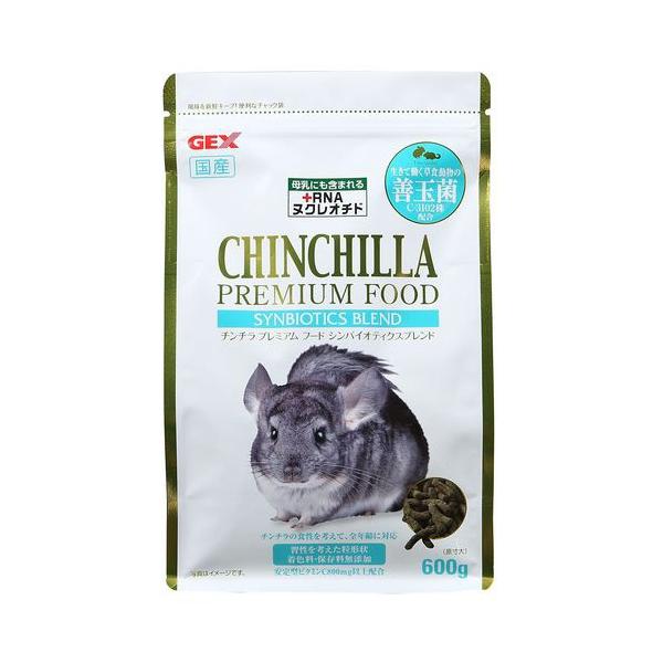 他サイト： GEX　チンチラプレミアムフード　シンバイオティクスブレンド　600gの商品画像