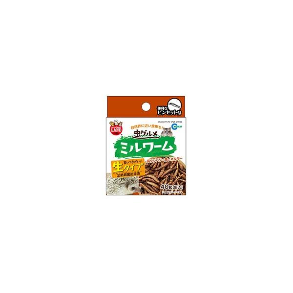他サイト： マルカン　虫グルメ　ミルワーム　40gの商品画像