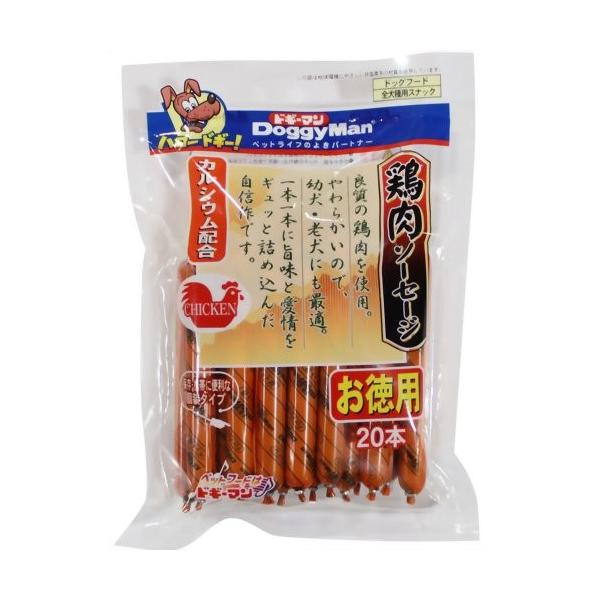 ドギーマン 鶏肉ソーセージ 20本 : アクアベースショップ - 通販