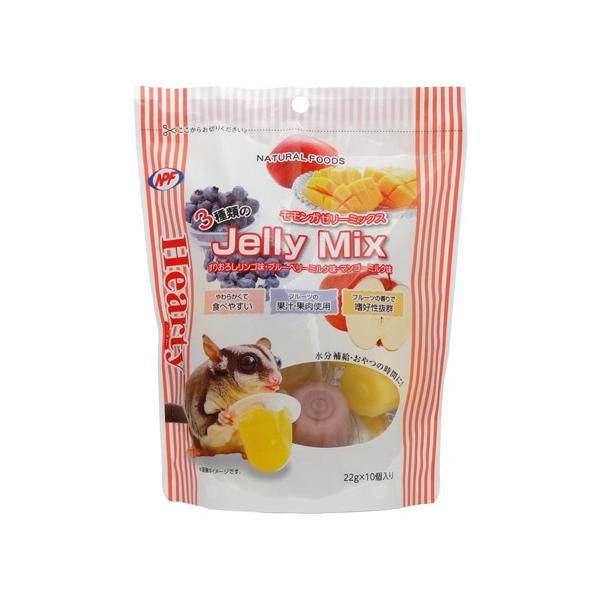 モモンガが好むフルーツをゼリータイプにしたおやつです。果汁や果肉を使用した嗜好性の高いゼリーなので、食欲がない場合や水分補給にお使いください。