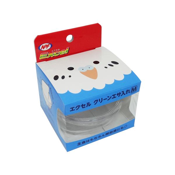 中身が見やすくクリーンな食器です。背面カバー付きでエサの飛散りを軽減。小鳥が止まりやすい太めのフチ設計。食事量の管理などに一目でわかるメモリ付き。小鳥が食べやすい丸底設計。主食はもちろん補助食入れにも◎