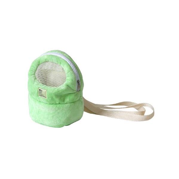 ストラップで首からさげられる、フクロモモンガ専用ポーチ。互いの温度が伝わる距離で、もっともっとなかよく！やわらかくって包み込む感じがいい気持ちで、落ち着くね！出入りがしやすい、大きな入り口。底マチもたっぷりで余裕の空間。※生地の色・柄はロッ...