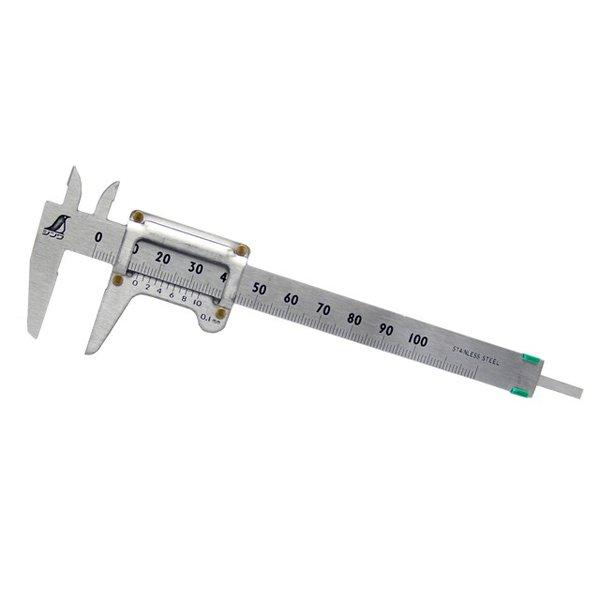 ポケットノギス 100mm 19518 シンワ測定 : ライフジャケット釣具アクア