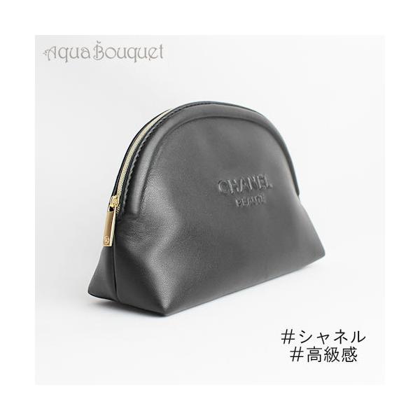CHANEL ノベルティ シャネル ボーテ ポーチ ブラック BEAUTE