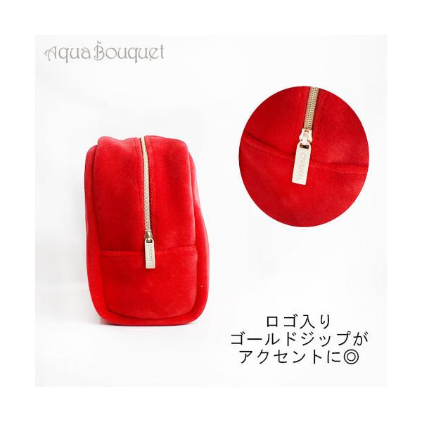 CHANEL（シャネル） ノベルティ ベロア レッド ポーチ CHANEL VELOR