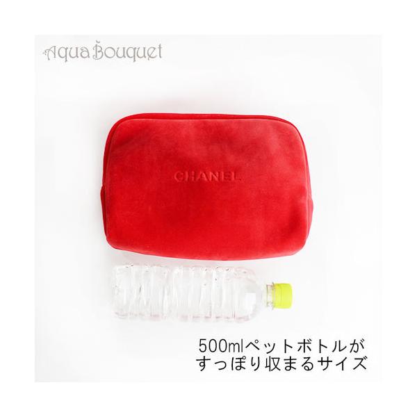 CHANEL（シャネル） ノベルティ ベロア レッド ポーチ CHANEL VELOR