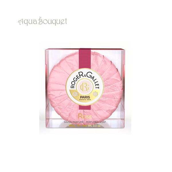 WFK [Ypt[ \[v Ό 100g ROGERGALLET ROSE PERFUMED  SOAP [s8i]