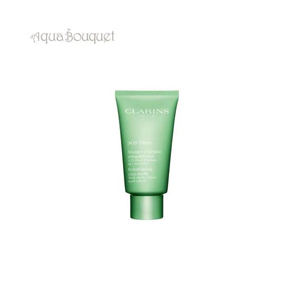 NX sA RZg NC }XN 75ml CLARINS SOS PURE REBALANCING CLAY MASK [0t2]