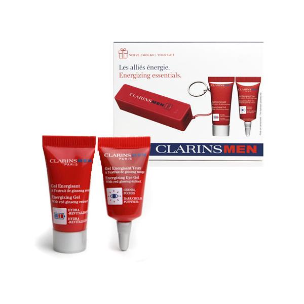 NX YXLPA ZbgimxeB@tjCLARINS MENS SKINCARE WIHT A BACK UP PHONE CHARGER σ| [jmw]