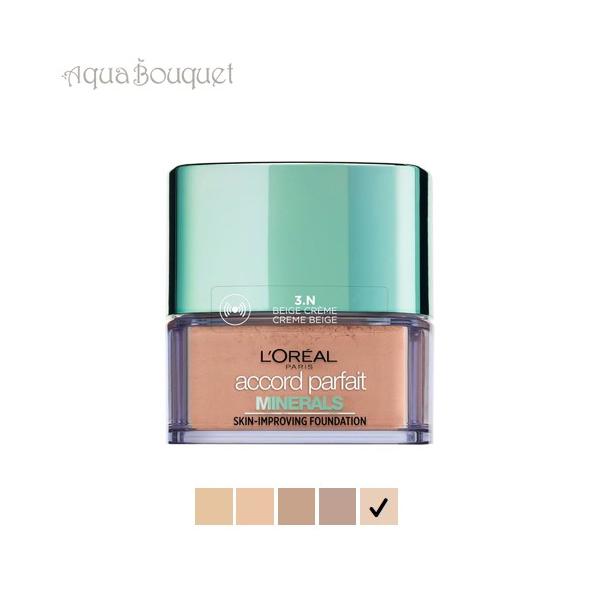 A p gD[ }b` ~l t@f[V 10g x[W N[ ( 3N BEIGE CREAM ) Lbh L'OREAL PARIS TRUE MATCH MINERALS FOUNDATION