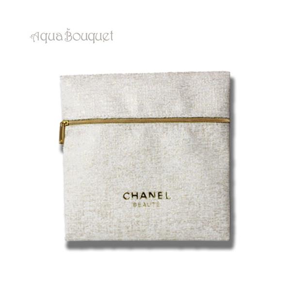 CHANEL(シャネル) ノベルティ★ルブラン ショルダーポーチ★ホワイト★秋冬 CHANEL(シャネル) ノベルティ☆ルブラン ショルダーポーチ☆ホワイト