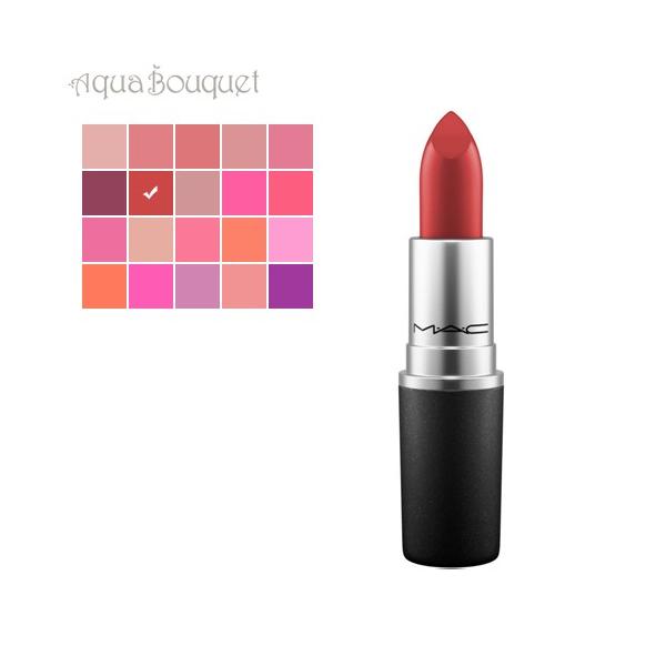 マック アンプリファイド リップスティック 3g デュボネ (DUBONNET) 口紅 赤 落ちない M.A.C AMPLIFIED LIPSTICK