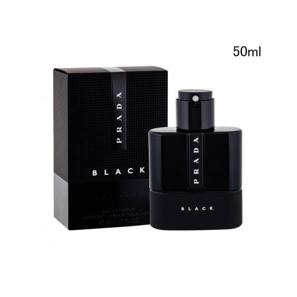 プラダ  ルナロッサ ブラック オードパルファム 50ml 香水 メンズ PRADA LUNA ROSSA BLACK EDP [efm]