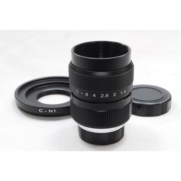 Nikon - Nikon Cマウントレンズ 25mm F1.4 ニコン CCTV 25mm F1.4 Nikon ミラーレス C-N1 Cマウント 単焦点