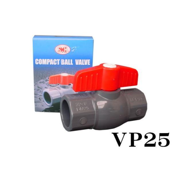 ボールバルブ VP25 塩ビ管 塩ビ接続用 水槽配管 オーバーフロー水槽 浄化槽 水槽