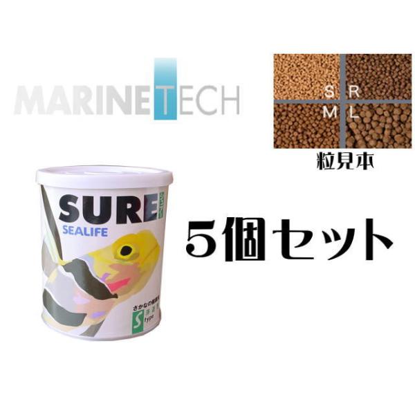 商品名：日本海水　シュアーＳ　50ｇｘ5個　　シュアーはさかな自身の抵抗力を上げる、グルカン、甘草エキス溶菌酵素を含んでいます。消化吸収を助ける乳酸菌・各種分解酵素・ビタミン・ミネラルおよび炭水化物を分解吸収する成分を含んだ理想的な食事です...